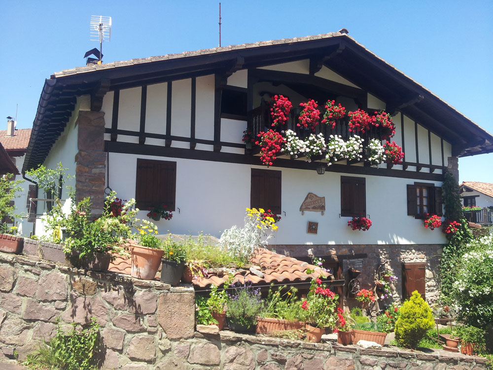 Day 3. Typically basque house in Zuggaramurdi.