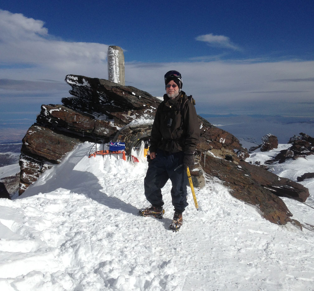 At the summit of Mulhacén 29 January 2017